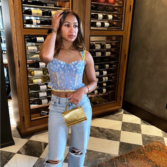 Urban outfitters corset top size Small ! Worn ONE - Picture 4 of 5